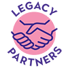 Legacy Partners Logo. This is two hands doing a hand shake.